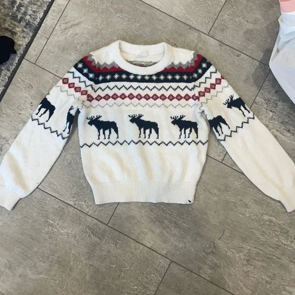 Abercrombie Kids girls Christmas sweater size 9/10
